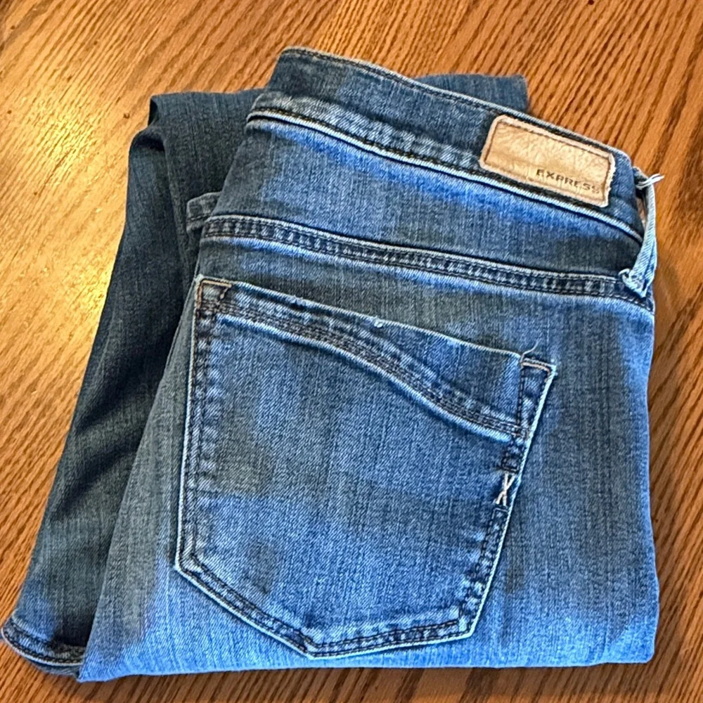 Express Blue Women Jeans Jeggings - Picture 4 of 4